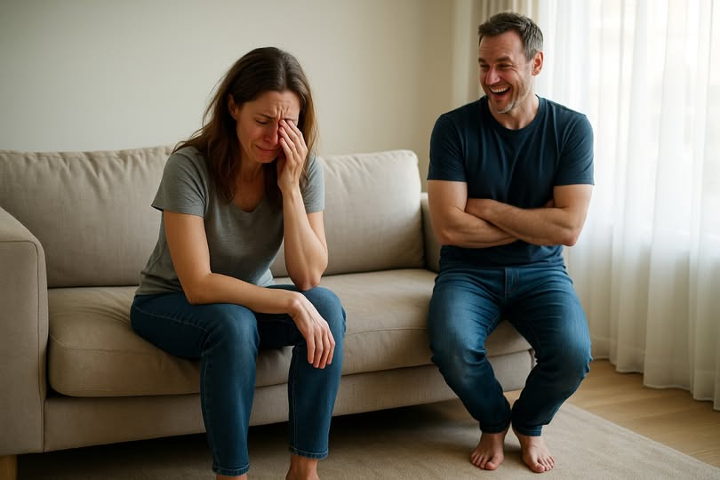 Marek milczał. Jego twarz — zwykle pewna siebie