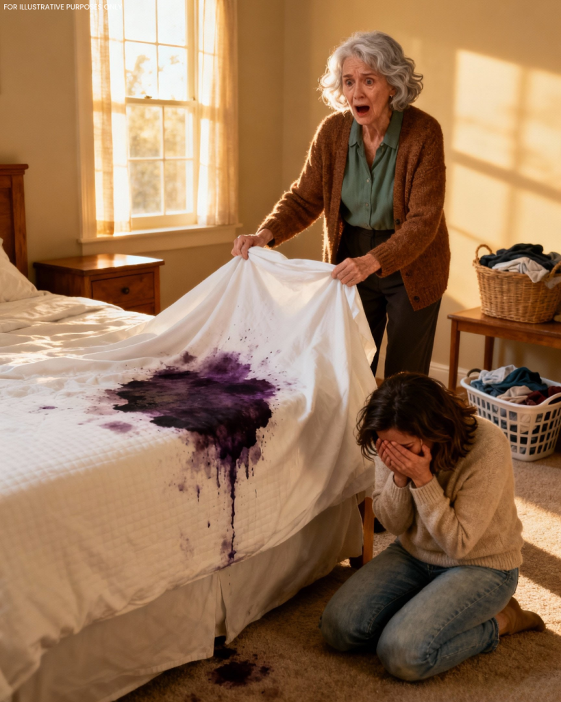 The young bride changed the bed sheets every single day — until her mother-in-law lifted the blanket and saw the bl00d underneath…-diuy