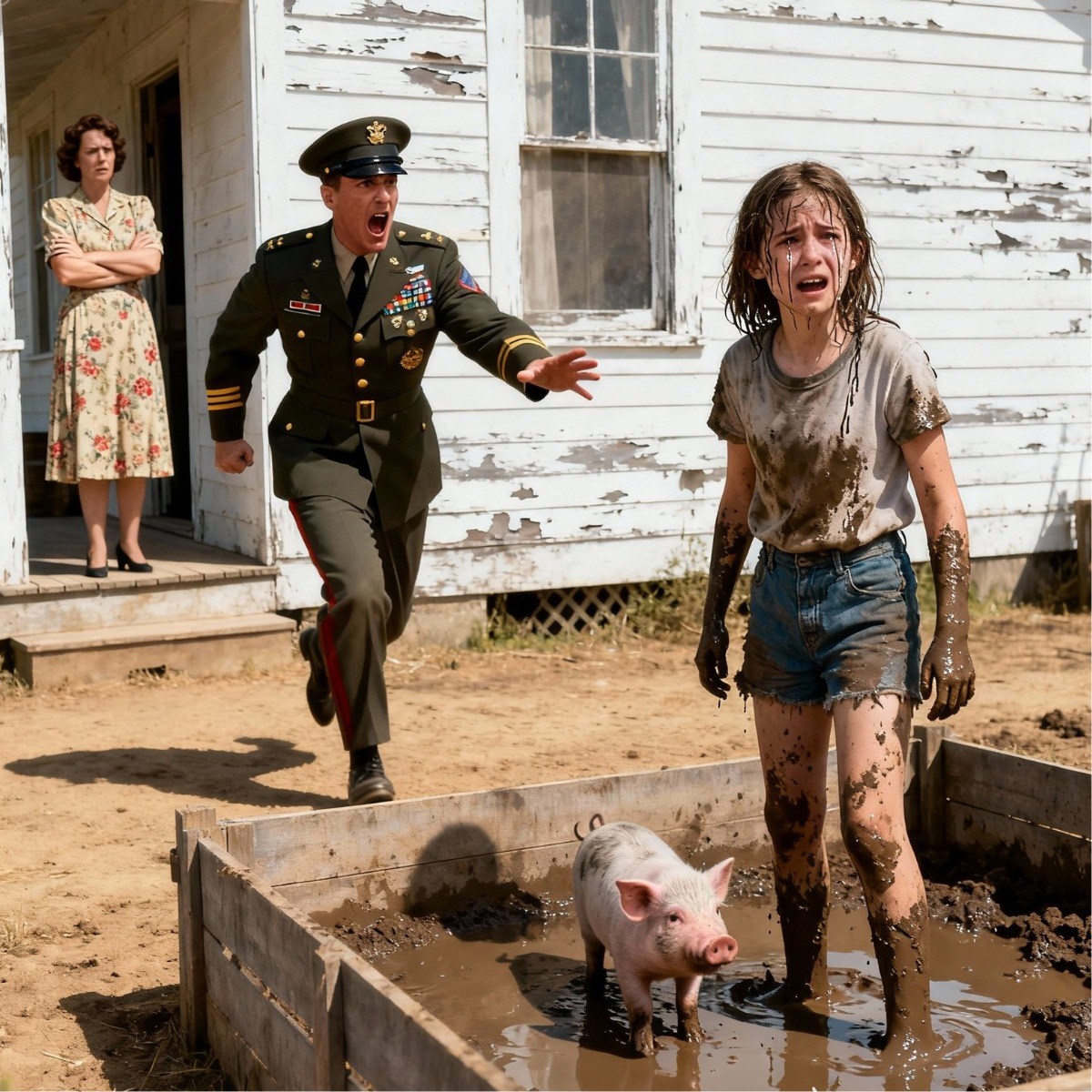 He Fought for His Country… But When He Came Home, He Found His Daughter Living Like an Animal-diuyy