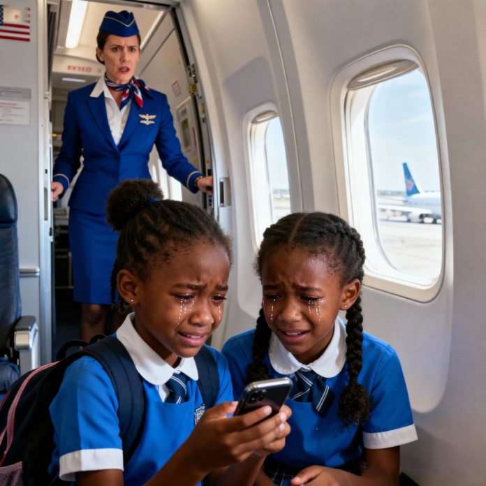 Two 10-year-old Black twin girls were denied boarding by a flight attendant — until they called their father, a famous CEO, and demanded the entire flight be canceled…- TAMMY