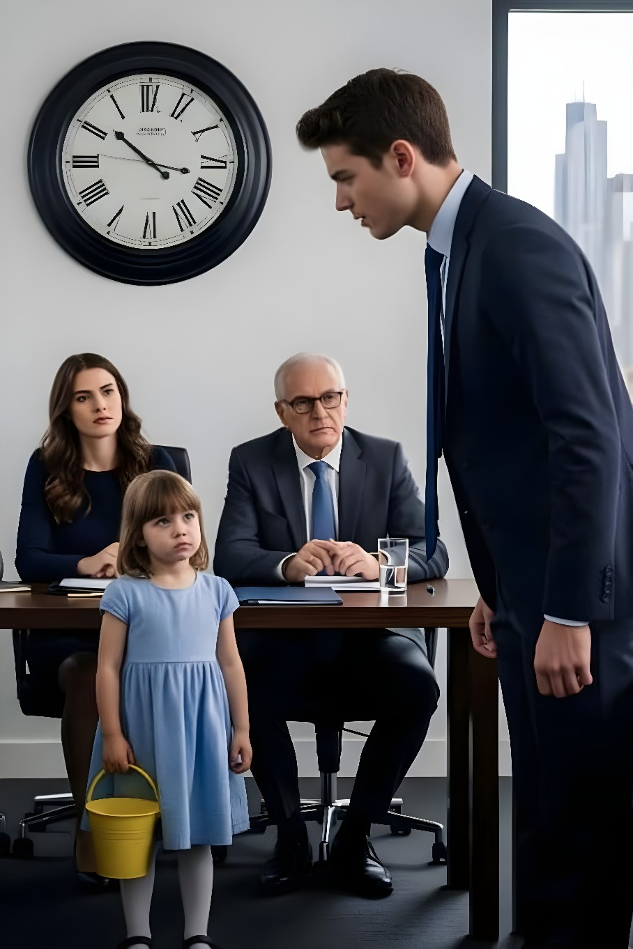 Egy gazdag vezérigazgató hamarosan mindent elveszített volna – egy hét éves kislány mentette meg az esküvői vödrével