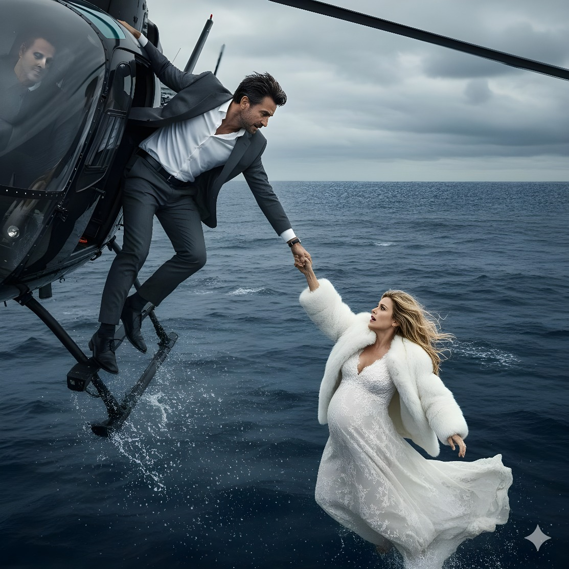 Férj lökte ki várandós milliomos feleségét a helikopterből – de ő már előre készült a legrosszabbra