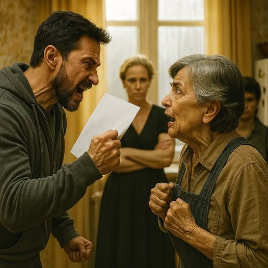 — Mamo, to jest moje mieszkanie! Naprawdę myślałaś, że będę znosił wasze gierki ze Swietą? Koniec, dojechaliśmy! Proszę opróżnić lokal.