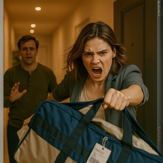 — To nie jest prezent dla twojej mamy, to moje mieszkanie! — wykrzyknęła żona w gniewie, wyrzucając rzeczy męża za drzwi.