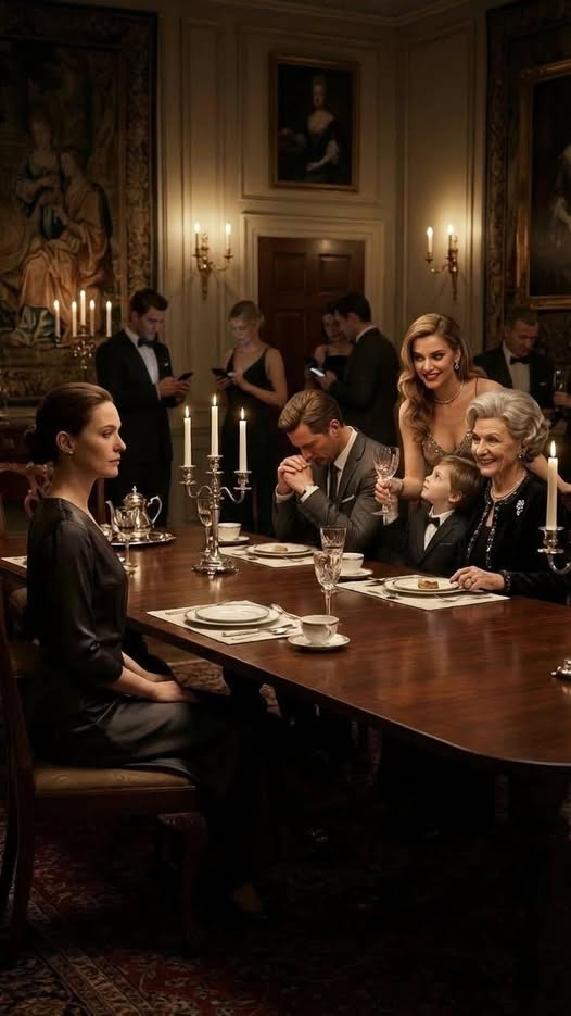 Żyrandol nad stołem jadalnym rzucał dziwne, wydłużone cienie na ich twarze, zamieniając ludzi, których nazywałem rodziną przez siedem lat