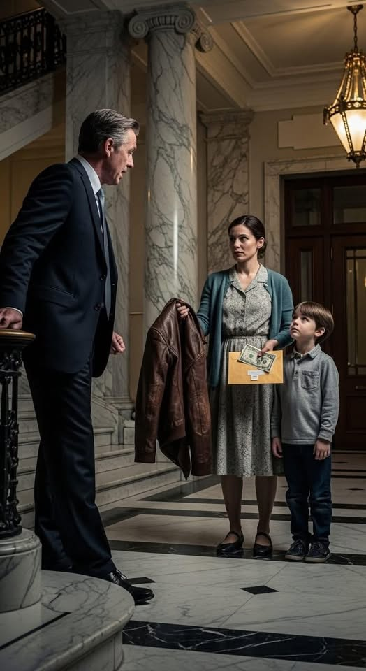 Chłopiec zapytał bogatego mężczyznę wyrzucającego kurtkę: „Czy mogę wziąć to dla mojej mamy?” W środku znalazł później kopertę z 300 000 dolarów. Kiedy poszli go zwrócić, mężczyzna zobaczył swoją matkę – i zamarł. „Anna?” wyszeptał. To, co powiedział