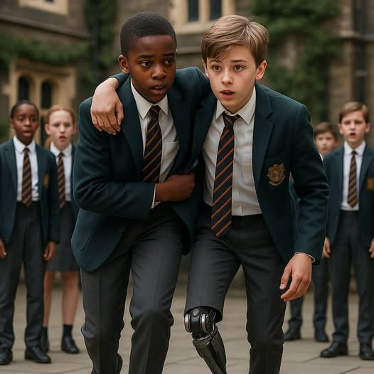 Mindenki nevetett az egylábú milliomos fiún – mígnem megjelent egy szegény fekete lány… – TAMMY