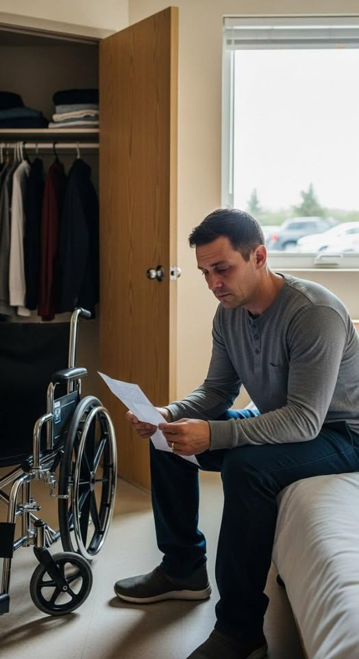 A nővér betolta az idős férfi üres kerekesszékét a folyosóra, és megkérte Leót, hogy pakolja össze apja holmiját, de amikor kinyitotta a szekrényt, rájött, hogy apja már jóval a szívroham előtt készült távozni