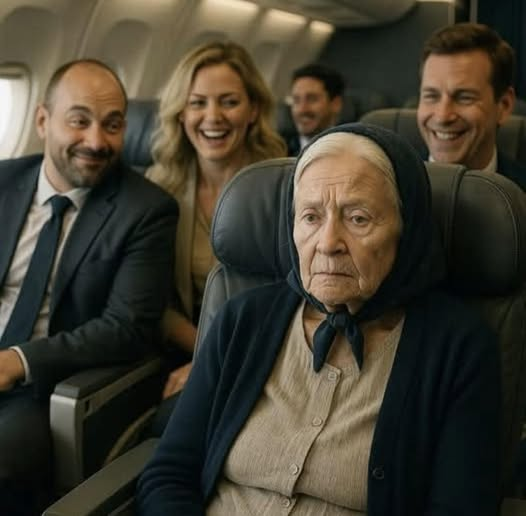 Feszült volt a hangulat az üzleti kabinban. Amint leült, az utasok dühösen meredtek az idős asszonyra. De a kapitány a repülés végén hozzá szólt.