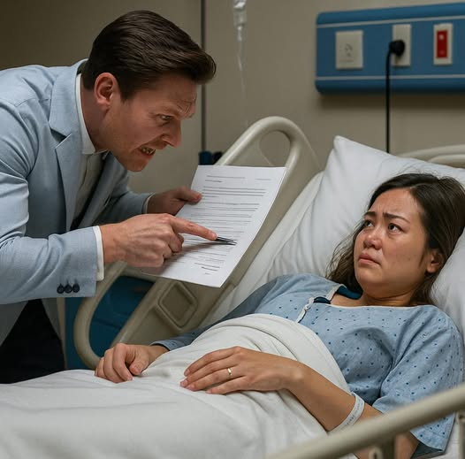 A férj arra kényszerítette a feleségét, hogy aláírja a válópapírokat a kórházi ágyon, de nem számított rá, hogy ki lesz az, akit elhagynak…